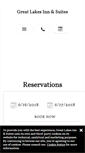 Mobile Screenshot of greatlakesinnandsuites.com